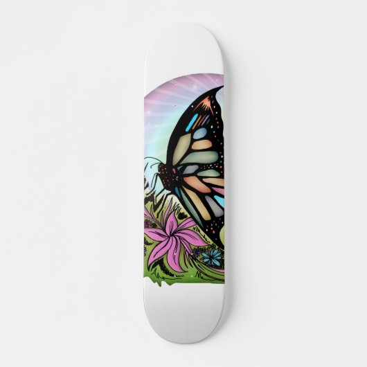 Butterfly Serenity Persoonlijk Skateboard (Voorkant)