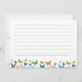 Butterfly Share a Memory Kaart (Achterkant)