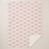 Butterfly Sherpa Blanket Sherpa Deken (Voorkant)