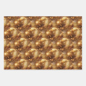 Butterfly shimmer roze blauw goud glitter glans inpakpapier vel (Voorkant 3)