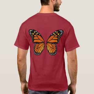 Butterfly Shirt Plus formaat Butterfly Costuum top
