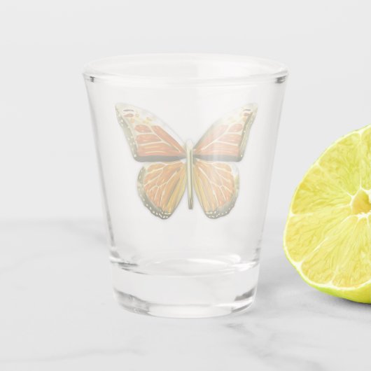 Butterfly Shot Glas (Achterkant)