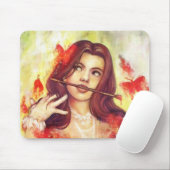 "Butterfly Shout" Mousepad Muismat (Met muis)