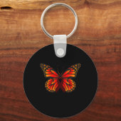 Butterfly Sickle Cell T-shirt Sickle Cell Awarenes Sleutelhanger (Voorkant)