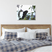 Butterfly Silhouette Canvas Afdruk (Insitu (Slaapkamer))