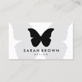 Butterfly Silhouette Simply Visitekaartje