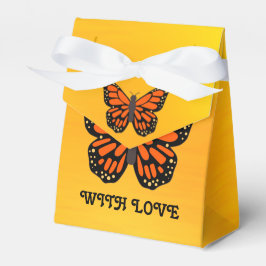Butterfly SImple Happy Bright Treat met liefde Bedankdoosjes
