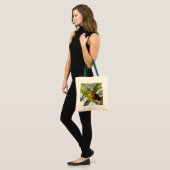 Butterfly Sips Canvas tas (Voorkant (model))