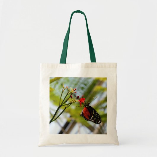 Butterfly Sips Canvas tas (Voorkant)