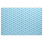Butterfly sketch, cerulean and sky blue stof (Yard (91,4 cm))
