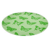 Butterfly sketch, kalkgroen snijplank (Hoek)