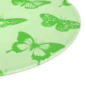 Butterfly sketch, kalkgroen snijplank (Hoek)