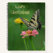 Butterfly Sketch Notitieboek (Voorkant)