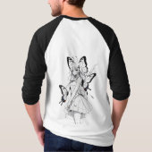 Butterfly Sketch T-shirt (Achterkant)
