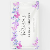 Butterfly Skies Butterflies Vrijgezellenfeest Spandoek (Verticaal)