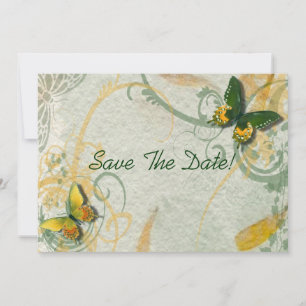 Butterfly slaat de datum op save the date