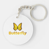 Butterfly Sleutelhanger (Achterkant)
