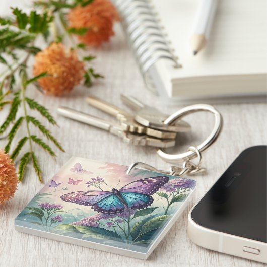 Butterfly Sleutelhanger (Voorkant Rechts)
