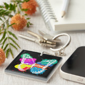 Butterfly Sleutelhanger (Voorkant Rechts)