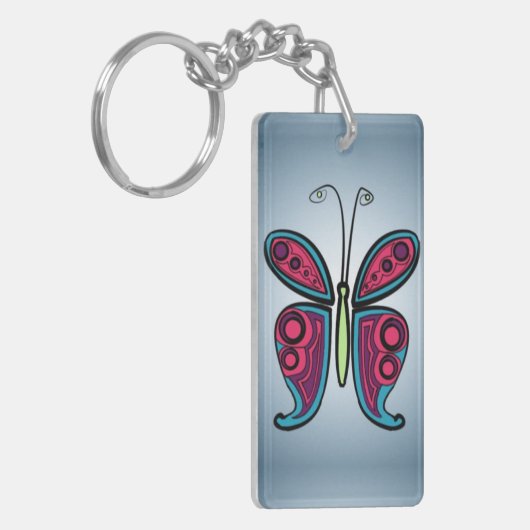 Butterfly sleutelhanger (Voorkant Links)