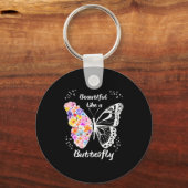 Butterfly  sleutelhanger (Voorkant)