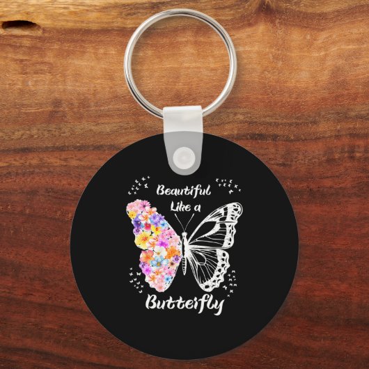 Butterfly  sleutelhanger (Voorkant)