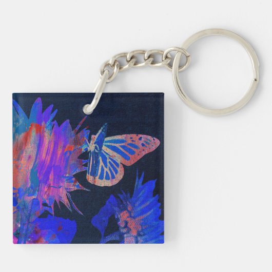 Butterfly  sleutelhanger (Achterkant)