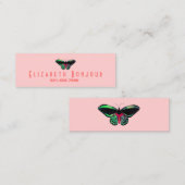 Butterfly - Slim Business / Calling Cards Contactkaartje (Voorkant / Achterkant)