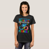 Butterfly Society zegt dat ik Autistic God zegt da T-shirt (Voorkant volledig)