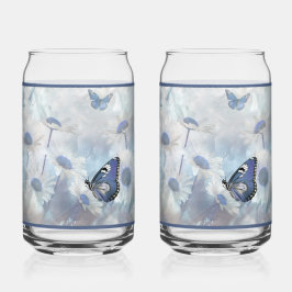 Butterfly Soda Glass Blikvorm Glas