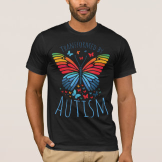 Butterfly Spectrum - Transformed by Autism T-shirt