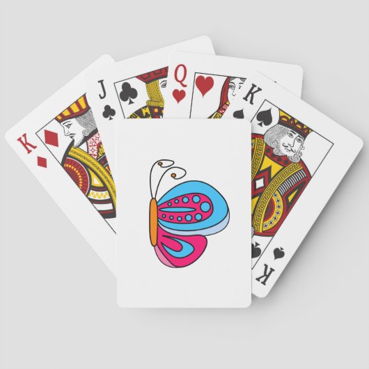 Butterfly Speelkaarten (Achterkant)