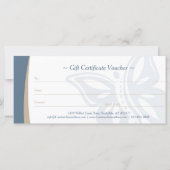 Butterfly Spine Chiropractische Welzijns Certifica (Achterkant)