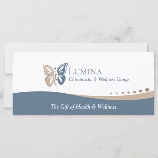 Butterfly Spine Chiropractische Welzijns Certifica (Voorkant)