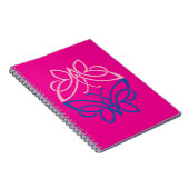 Butterfly Spiral Photo Notebook Notitieboek (Rechterzijde)