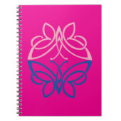Butterfly Spiral Photo Notebook Notitieboek (Voorkant)