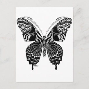 Butterfly Spirit Animal Briefkaart
