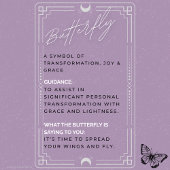 Butterfly Spirit Animal Decorative Cutting Board Snijplank