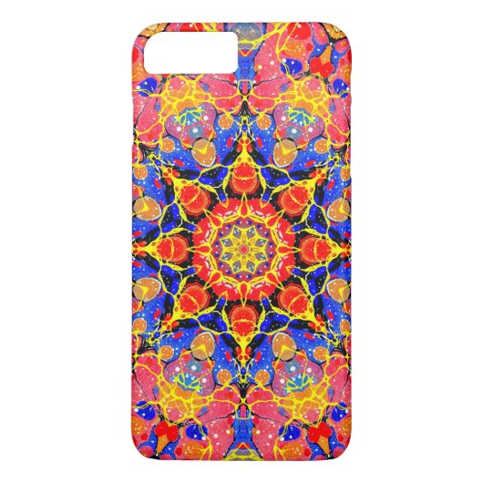 Butterfly Splash Kaleidoscoop Case-Mate iPhone Case (Achterkant)
