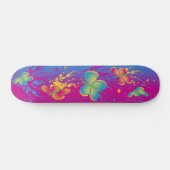 Butterfly Splash Persoonlijk Skateboard (Horizontaal)