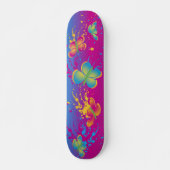 Butterfly Splash Persoonlijk Skateboard (Voorkant)