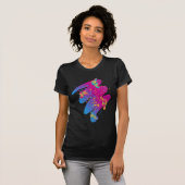 Butterfly Splash T-shirt (Voorkant volledig)