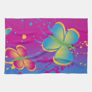 Butterfly Splash Theedoek