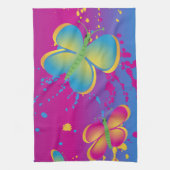 Butterfly Splash Theedoek (Verticaal)