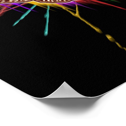 Butterfly Splat Poster (Hoek)