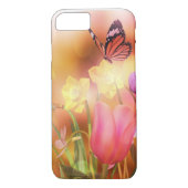 Butterfly Spring sun dans iPhone 7 hoesje (Achterkant)