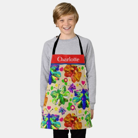 Butterfly Squish Art Schort (Gedragen)