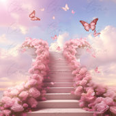 Butterfly Stairway Memorial Welkomstbord Poster