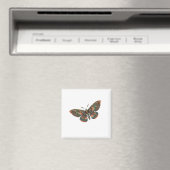 butterfly steampunk magneet (Insitu (Vaatwasser))