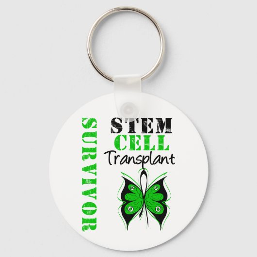 Butterfly - Stem Cell Transplant Survivor Sleutelhanger (Voorkant)
